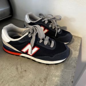 Boys New Balance 515 navy & red